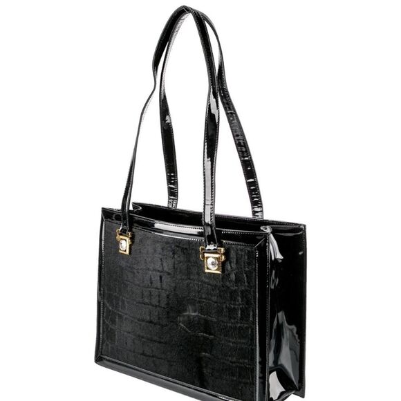 Versace ponyhair tote bag - Picture 6 of 6
